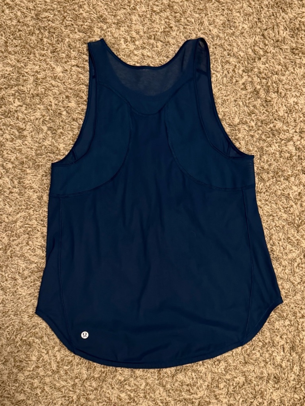 Lululemon Sculpt Tank II size 8 women’s True Navy shirt top
